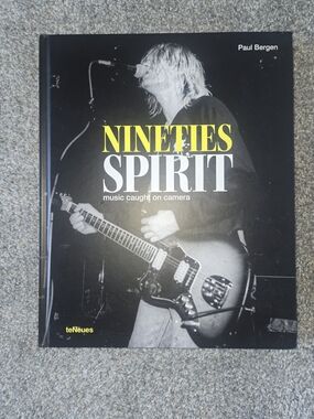 Nineties Spirit: Music Caught on Camera - Black & Yellow Hardcover Book